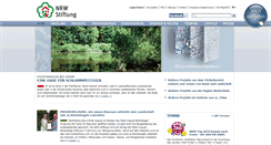 Desktop Screenshot of nrw-stiftung.de